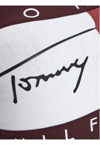 TOMMY HILFIGER - Tommy Hilfiger Biustonosz bezfiszbinowy UW0UW05608 Bordowy. Kolor: czerwony. Materiał: bawełna #4