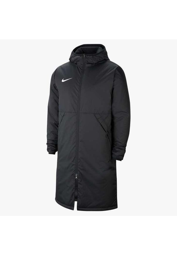 Kurtka Sportowa Zimowa Płaszcz Męski Nike Repel Park. Kolor: czarny, biały, wielokolorowy. Materiał: syntetyk. Sezon: zima. Sport: piłka nożna
