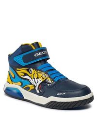 Geox Sneakersy J Inek Boy J369CC 0BUCE C0657 DD Granatowy. Kolor: niebieski #5