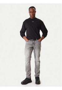Hugo Bluza Daposo 50511029 Czarny Relaxed Fit. Kolor: czarny. Materiał: bawełna #3