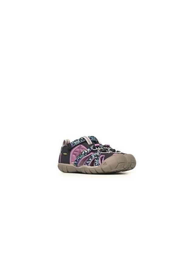 keen - Buty do chodzenia damskie Keen Seacamp Ii Cnx Youth. Kolor: czarny, niebieski, wielokolorowy. Materiał: syntetyk, materiał. Sport: turystyka piesza