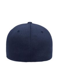 FLEXFIT - Regulowana Czapka Z Daszkiem Wooly Combed. Kolor: niebieski