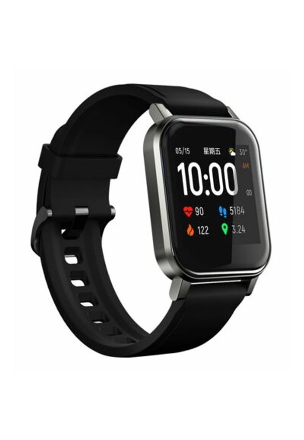 Smartwatch HAYLOU LS02 Czarny. Rodzaj zegarka: smartwatch. Kolor: czarny. Materiał: materiał