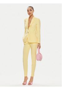 Rinascimento Spodnie materiałowe CFC0118281003 Żółty Regular Fit. Kolor: żółty. Materiał: syntetyk #4