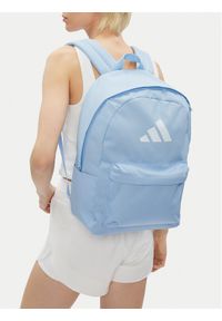 Adidas - adidas Plecak C-CLSC BARS BP IS7054 Niebieski. Kolor: niebieski. Materiał: poliester #1