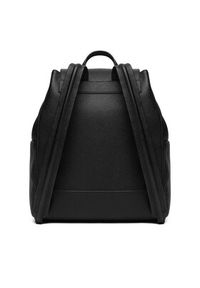 Calvin Klein Plecak Emblem Hw Pebble Backpack LV04F3553G Czarny. Kolor: czarny. Materiał: skóra #4
