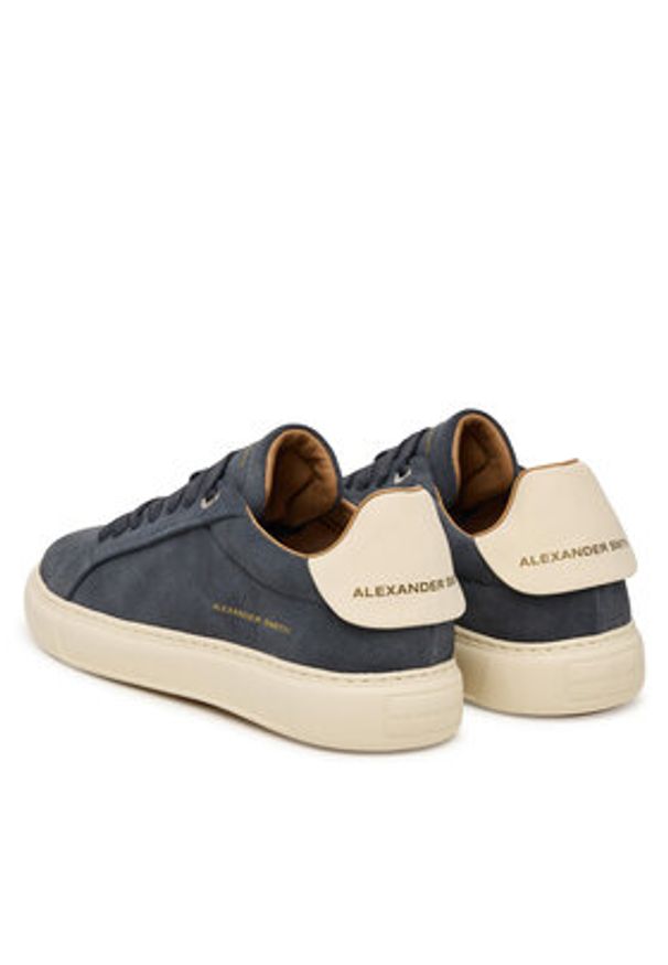 Alexander Smith Sneakersy Soho ASBDSOM 3665 Niebieski. Kolor: niebieski. Materiał: zamsz, skóra