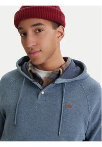 RVCA Bluza Port AVYFT00382 Niebieski Regular Fit. Kolor: niebieski. Materiał: bawełna #4