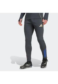 Adidas - Spodnie piłkarskie treningowe ADIDAS Olympique Lyonnais 25/26. Materiał: dresówka. Sport: piłka nożna