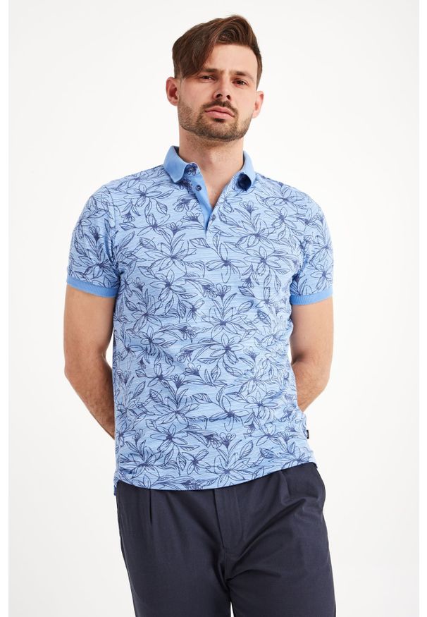 POLO PHARELL JOOP!. Typ kołnierza: polo. Materiał: bawełna. Wzór: nadruk, jednolity. Styl: sportowy