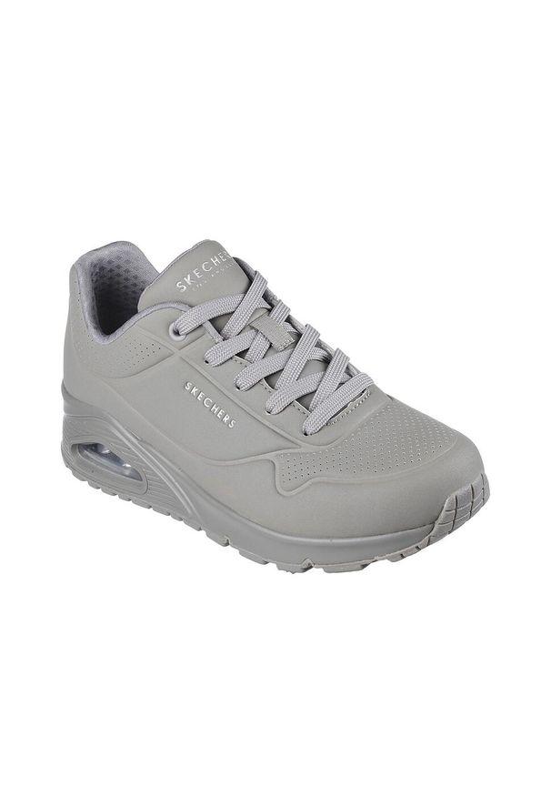 skechers - Buty damskie SKECHERS Uno Stand On Air. Okazja: na co dzień. Kolor: szary