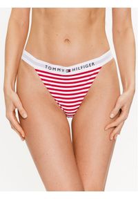 TOMMY HILFIGER - Tommy Hilfiger Dół od bikini UW0UW04561 Czerwony. Kolor: czerwony. Materiał: syntetyk