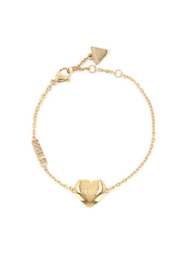 Guess Bransoletka JUBB04 031JW Złoty. Materiał: metalowe. Kolor: złoty