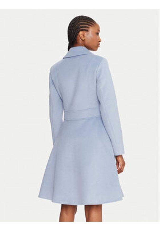 Rinascimento Płaszcz przejściowy CFC0125851003 Błękitny Slim Fit. Kolor: niebieski. Materiał: syntetyk