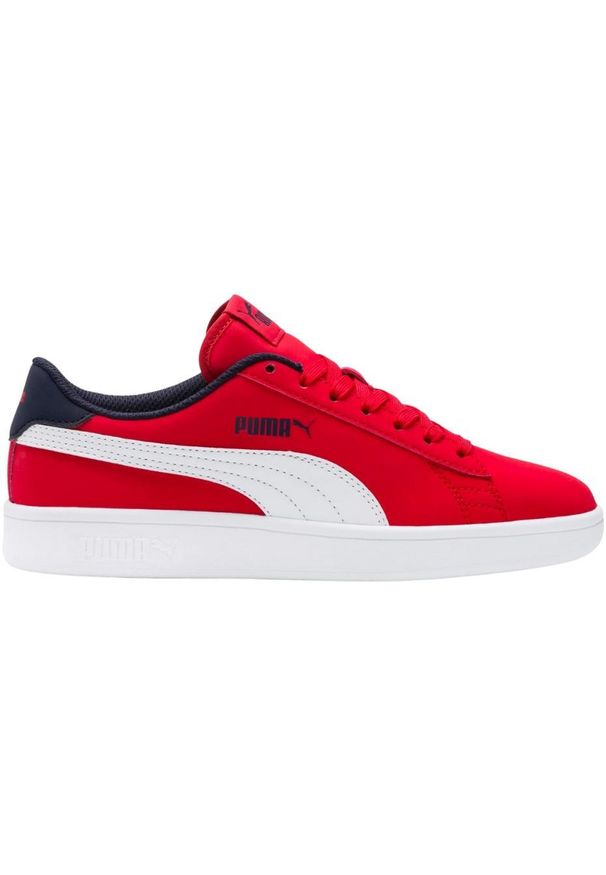 Buty do chodzenia dla dzieci Puma Smash v2 Buck. Kolor: czerwony. Sport: turystyka piesza