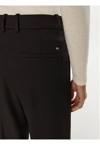 TOMMY HILFIGER - Tommy Hilfiger Spodnie materiałowe WW0WW39725 Czarny Relaxed Fit. Kolor: czarny. Materiał: wiskoza, syntetyk