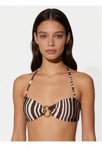 Seafolly Góra od bikini Coastline 31283-270 Brązowy. Kolor: brązowy. Materiał: syntetyk #1