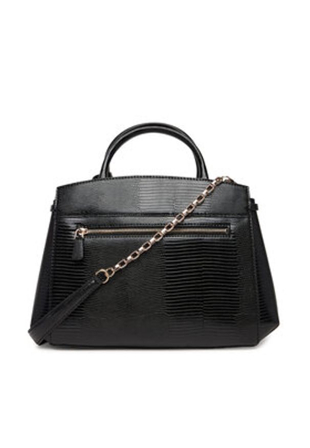 Guess Torebka Melinda HWKL99 33060 Czarny. Kolor: czarny. Materiał: skórzane