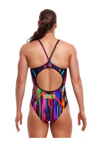 FUNKITA - Strój kąpielowy damski Funkita Baby Beamer. Kolor: wielokolorowy, czarny. Materiał: poliester