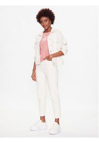 Mustang Kurtka jeansowa Luise 1013493 Écru Regular Fit. Materiał: jeans, bawełna #4