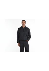 La Haine Inside Us Kurtka Bomber | 3Z M1205 | Mężczyzna | Czarny. Typ kołnierza: kołnierzyk stójkowy. Kolor: czarny. Materiał: bawełna, poliester. Sezon: lato. Styl: elegancki, klasyczny, sportowy #1