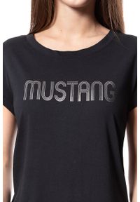 Mustang - MUSTANG T SHIRT DAMSKI Alina C Print CAVIAR 1008401 4132. Wzór: nadruk #5