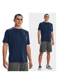 Koszulka fitness męska Under Armour UA Tech 2.0 SS Tee. Kolor: niebieski. Sport: fitness