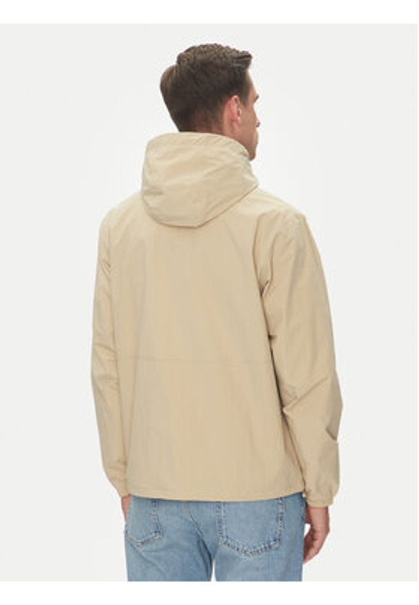 Tommy Jeans Wiatrówka Chicago DM0DM21393 Beżowy Regular Fit. Kolor: beżowy. Materiał: syntetyk
