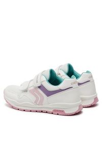 Geox Sneakersy J Pavel Girl J458CA 0BC14 C0406 D Biały. Kolor: biały