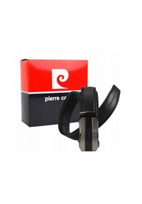 Pasek skórzany Pierre Cardin [D] 549 NERO czarny. Kolor: czarny. Materiał: skóra. Styl: elegancki, casual