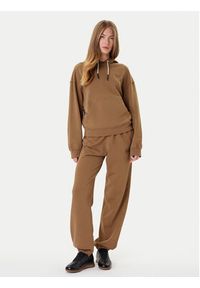 Pinko - PINKO Bluza Melato 105507 A2RB Brązowy Regular Fit. Kolor: brązowy. Materiał: bawełna #5