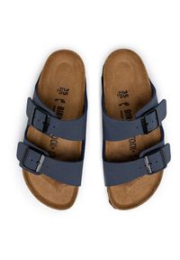 Birkenstock Klapki Arizona Kids 552903 Granatowy. Kolor: niebieski. Materiał: skóra #6