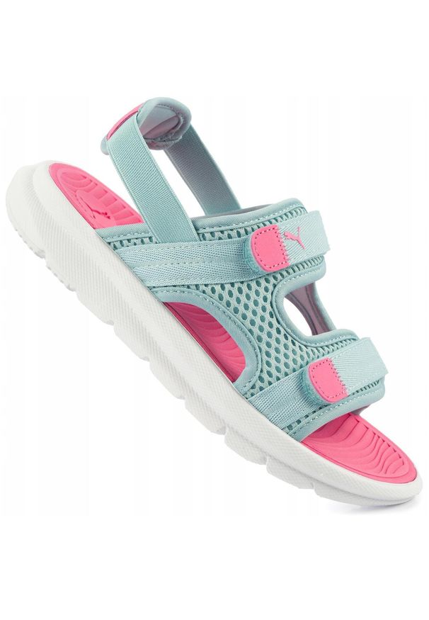 Dziecięce sandały sportowe Puma Evolve Sandal PS. Kolor: niebieski. Styl: sportowy