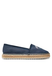 Tommy Jeans Espadryle Tjw Varsity Espadrille EN0EN02470 Granatowy. Kolor: niebieski. Materiał: materiał