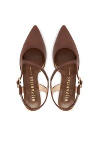 Hispanitas Czółenka HV264773 C001 Brązowy. Kolor: brązowy. Materiał: skóra #4