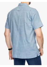 ROYAL ROBBINS - Koszula turystyczna męska Royal Robbins Hempline Spaced SS. Kolor: niebieski