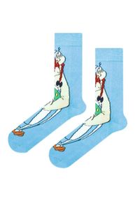 His Story - Skarpetki Bawełniane - Tematyczne - Obelix. Kolor: niebieski. Materiał: elastan, bawełna, poliamid #5