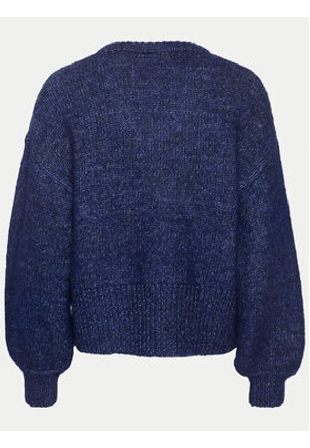 Kaffe Sweter Trina 10508973 Niebieski Loose Fit. Kolor: niebieski. Materiał: syntetyk