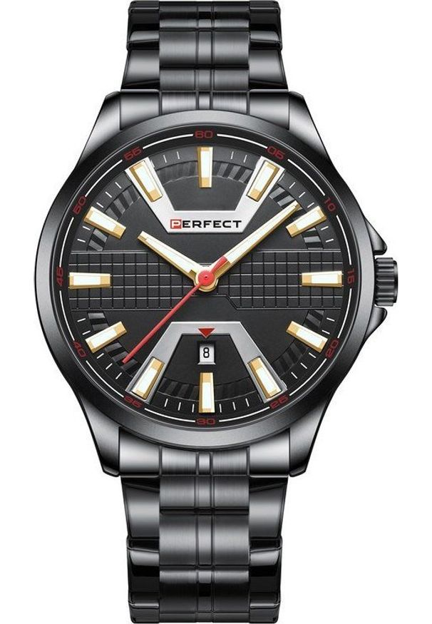 Zegarek Perfect ZEGAREK MĘSKI PERFECT M112-11 (zp374d) + BOX
