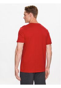 4f - 4F T-Shirt 4FSS23TTSHM539 Czerwony Regular Fit. Kolor: czerwony. Materiał: bawełna