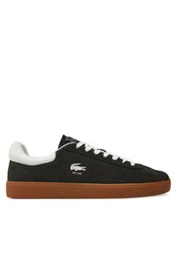 Lacoste Sneakersy Chaussure baseshot 748SMA0008 Szary. Kolor: szary. Materiał: skóra, zamsz