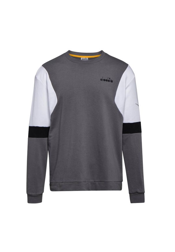 Diadora - Bluza męska DIADORA SWEATSHIRT CREW DIADORA CLUB. Kolor: szary