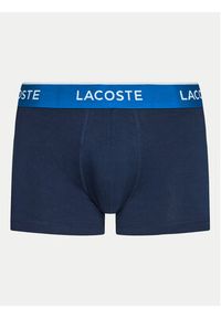 Lacoste Komplet 3 par bokserek 5H3401 Granatowy. Kolor: niebieski. Materiał: bawełna #10