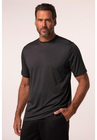 JAY-PI - Męska Koszulka funkcyjna fitness rękaw 1/2 szybkoschnący do roz. 7 XL. Kolekcja: plus size. Kolor: czarny. Materiał: elastan, poliester, materiał. Sport: fitness
