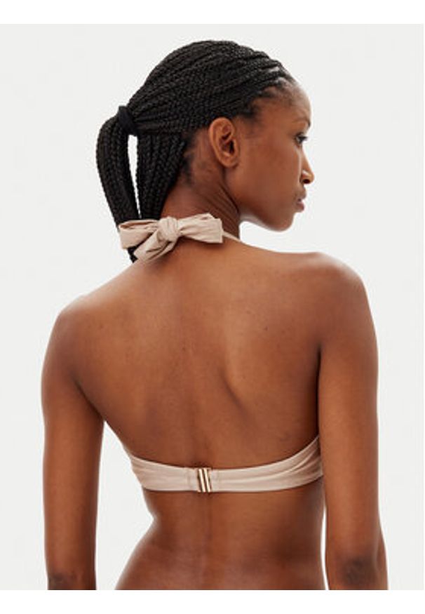 Hunkemöller Góra od bikini Lima 301282 Beżowy. Kolor: beżowy. Materiał: syntetyk