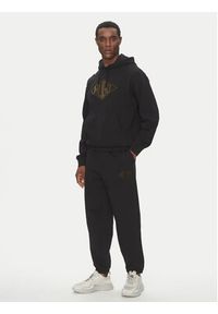 Hugo - HUGO Spodnie dresowe Dacusi 50534952 Czarny Relaxed Fit. Kolor: czarny. Materiał: bawełna #3