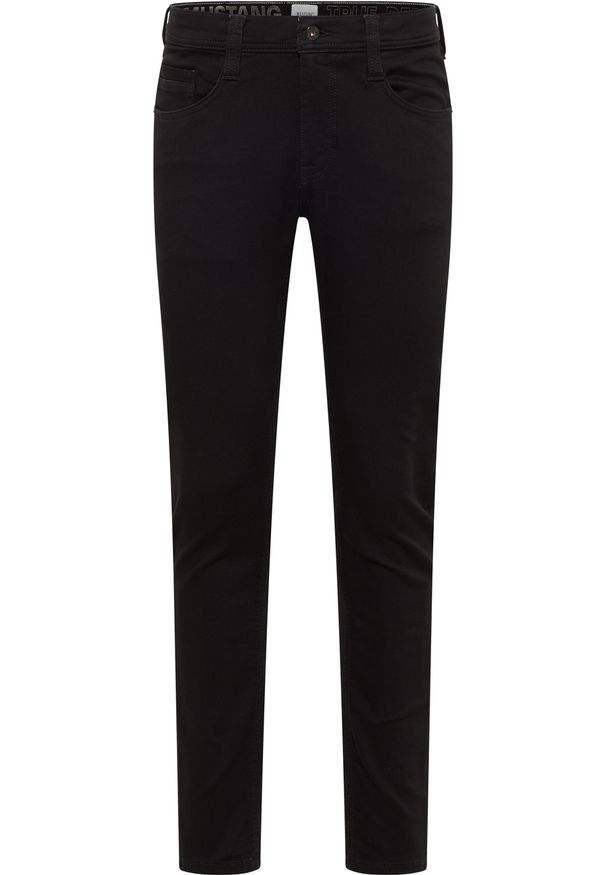 Męskie Spodnie Jeansowe Mustang Style Oregon Slim K Denim Black 1016320 4000 902