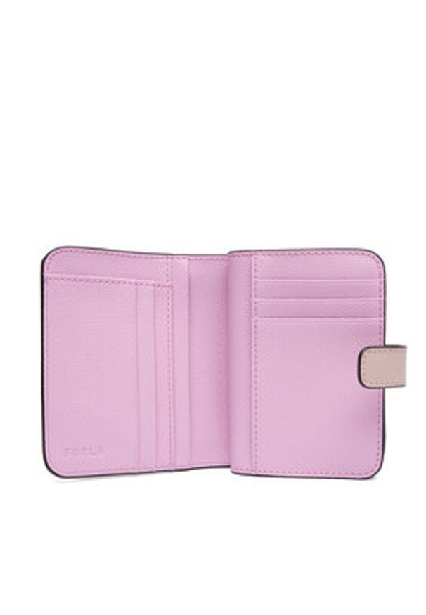 Furla Mały Portfel Damski Camelia S WP00315 ARE000 CN 4304S 1007 Różowy. Kolor: różowy. Materiał: skóra