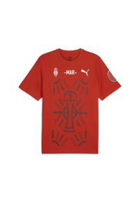 Puma - Koszulka Maroc AFCON CAN 2023. Kolor: czerwony