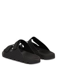 Hugo - HUGO Klapki Evander 50563289 Czarny. Kolor: czarny. Materiał: syntetyk #5